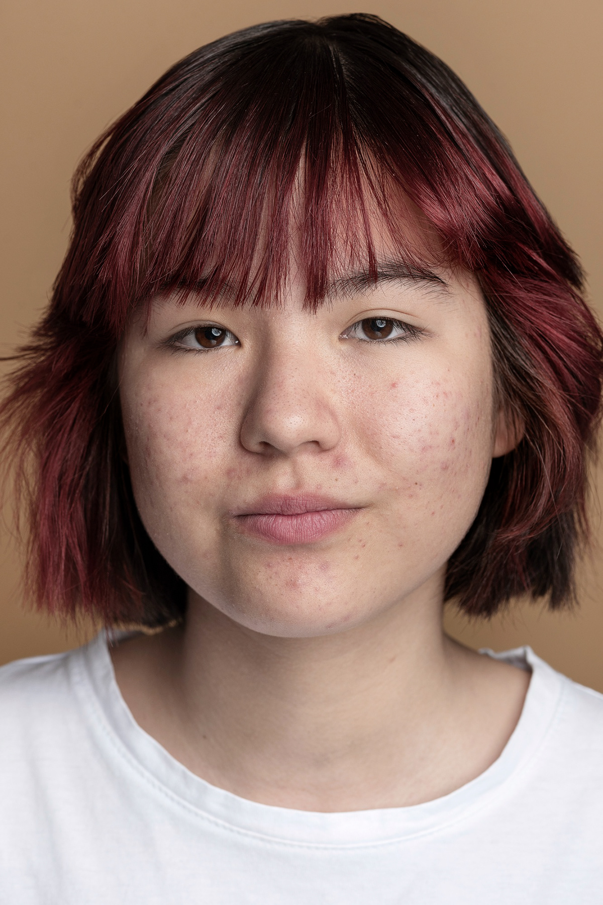 Portraitfoto vor der Retusche
